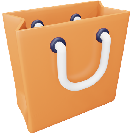 Sac de courses  3D Icon