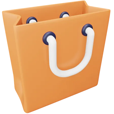 Sac de courses  3D Icon