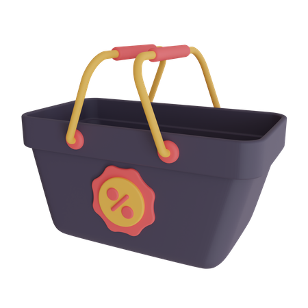 Panier  3D Icon