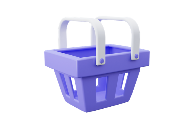 Panier  3D Icon