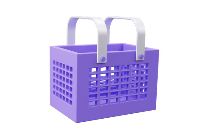 Panier  3D Icon