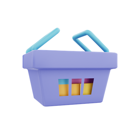 Panier  3D Icon