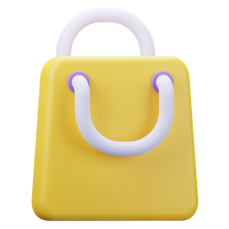 Sac de courses  3D Icon