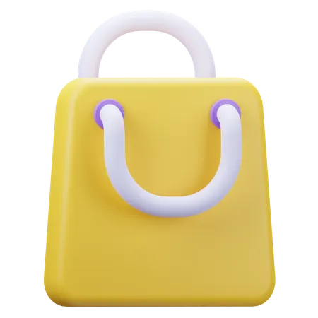 Sac de courses  3D Icon