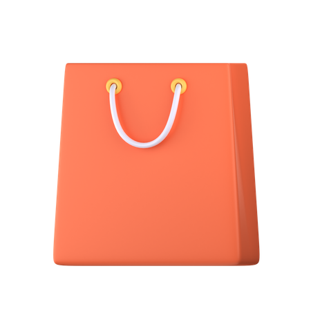 Sac de courses  3D Icon