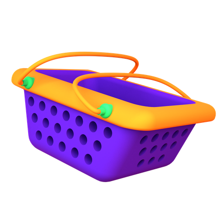 Panier  3D Icon