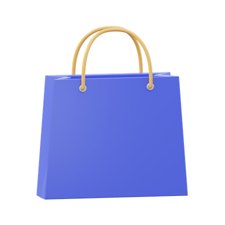 Sac de courses  3D Icon