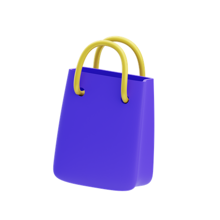 Sac de courses  3D Icon