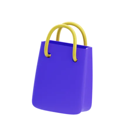 Sac de courses  3D Icon