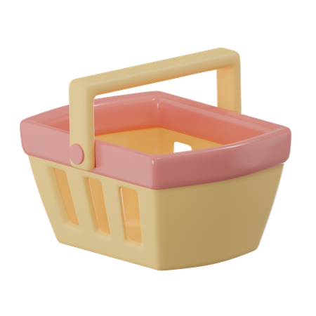 Panier  3D Icon