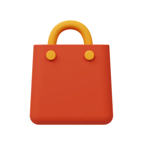 Sac de courses  3D Icon