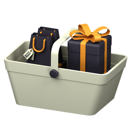 Panier  3D Icon