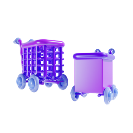 Panier  3D Icon