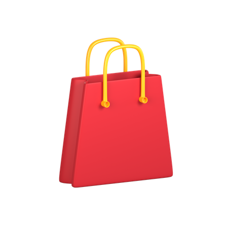 Sac de courses  3D Icon