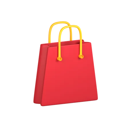 Sac de courses  3D Icon