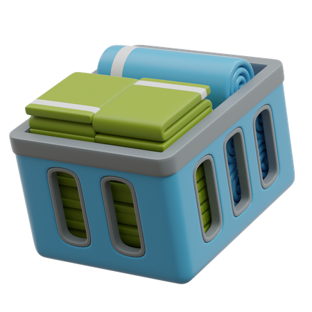 Panier à linge  3D Icon