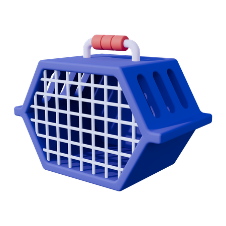 Panier d'animaux  3D Icon