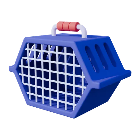 Panier d'animaux  3D Icon