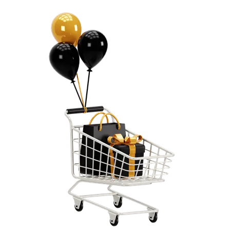 Panier avec ballon  3D Icon