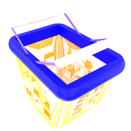 Panier  3D Icon