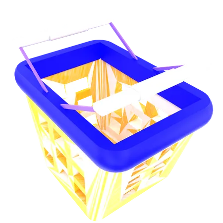 Panier  3D Icon