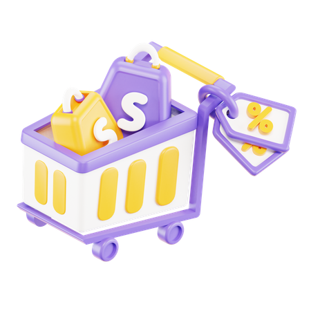 Panier  3D Icon