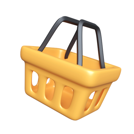 Panier  3D Icon