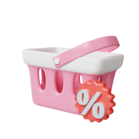 Panier  3D Icon