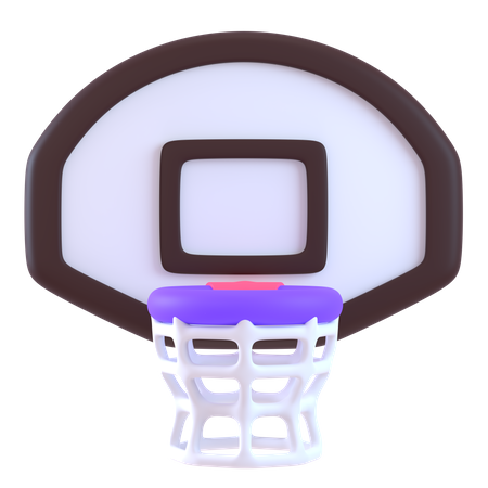 Panier de basket  3D Icon