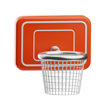 Panier de basket  3D Icon