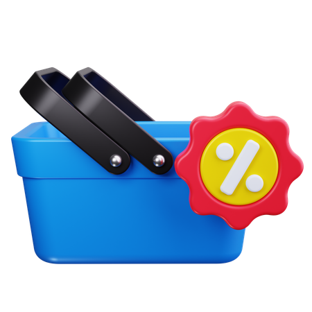 Panier  3D Icon