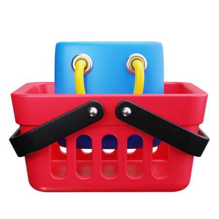 Panier  3D Icon