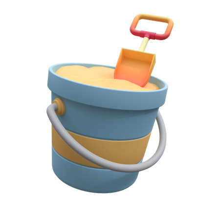 Panier de sable  3D Icon