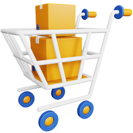 Panier de vente  3D Icon