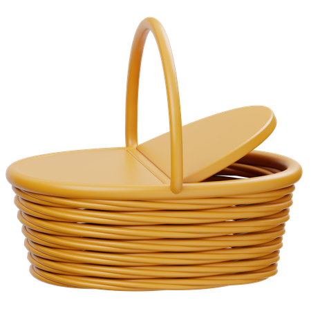 Panier pique-nique  3D Icon