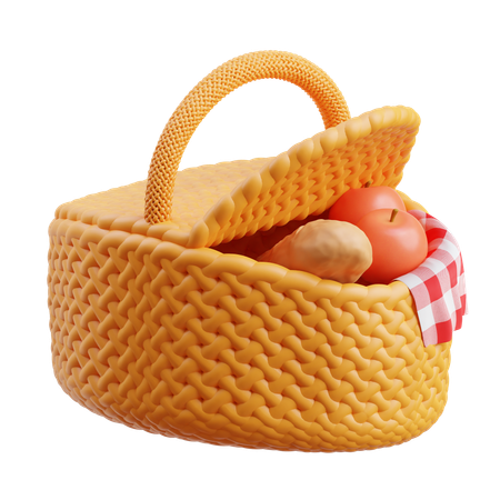 Panier pique-nique  3D Icon