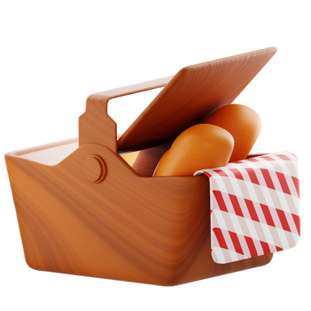 Panier pique-nique  3D Icon