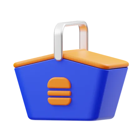 Panier pique-nique  3D Icon