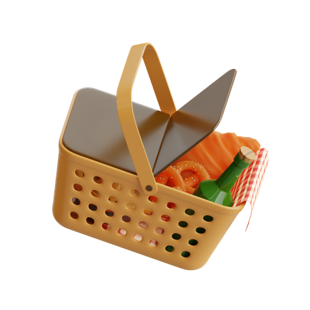 Panier pique-nique  3D Icon