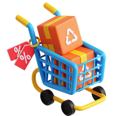 Panier plein  3D Icon