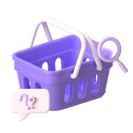 Panier vide  3D Icon