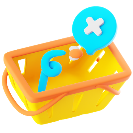 Panier vide  3D Icon