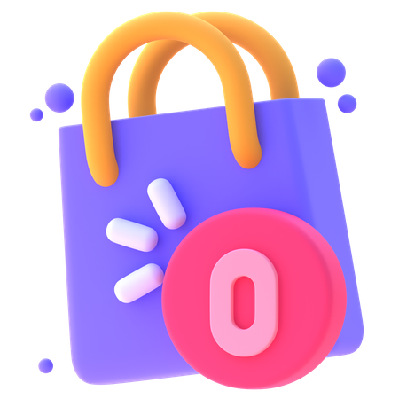 Panier vide  3D Icon