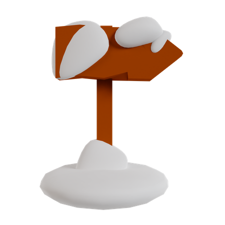 Panneau de signalisation  3D Icon