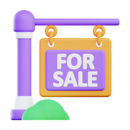 Panneau à vendre  3D Icon