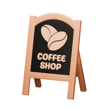 Tableau du café  3D Icon