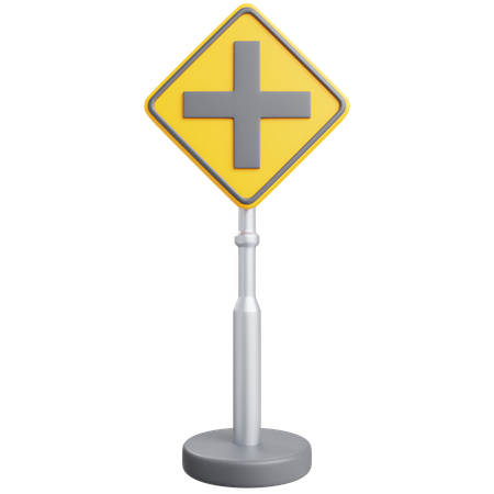 Panneau de signalisation routière  3D Icon