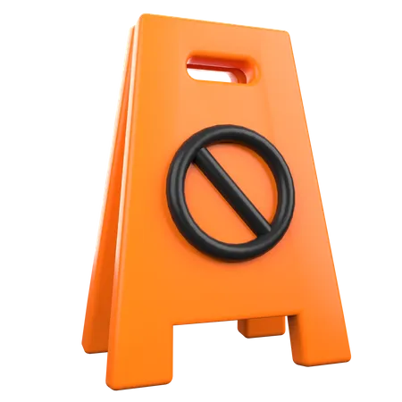 Panneau d'avertissement  3D Icon