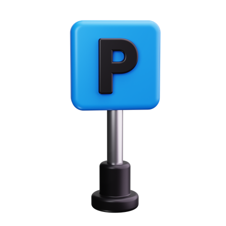 Panneau de parc  3D Icon