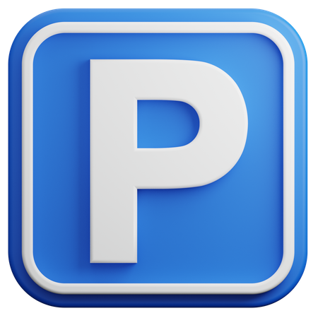 Panneau de parc  3D Icon